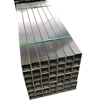 Γυαλισμένη RHS φωτεινή επιφάνεια ASTM SS201 304 316 321 σωλήνων ανοξείδωτου τετραγωνική